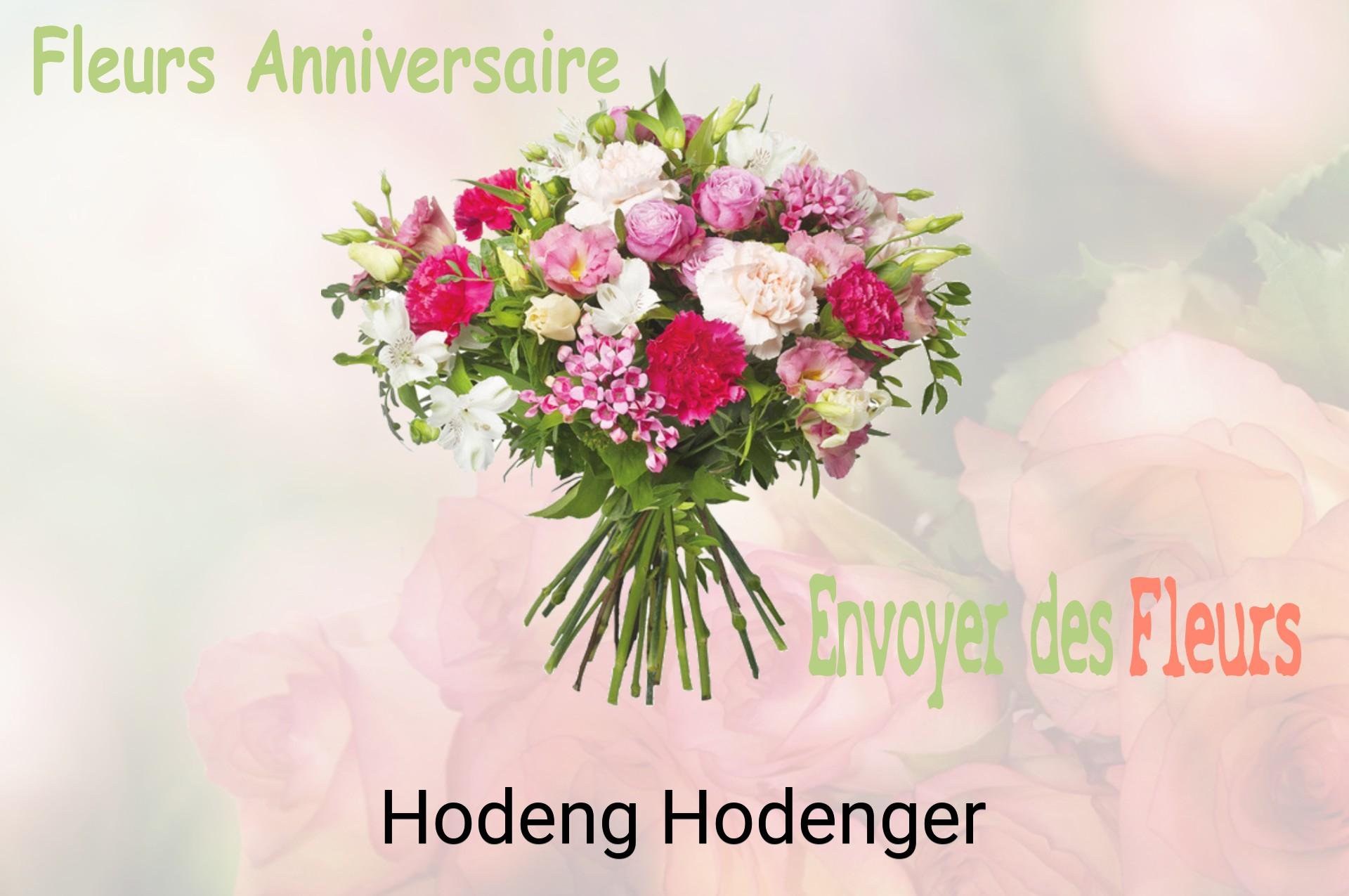 Bouquet de fleurs d’anniversaire livré à Hodeng-Hodenger